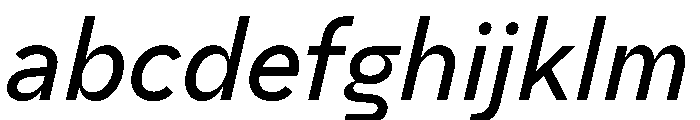 AiroText MediumItalic FONT