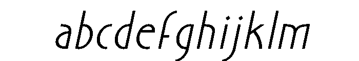Ainabee Regular Italic FONT