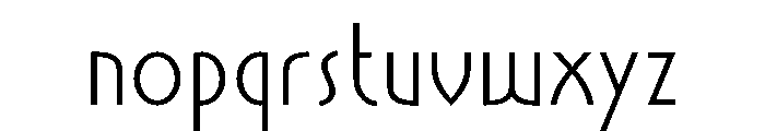 Ainabee Regular Font LOWERCASE