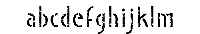 Ainabee Stencil B Bold FONT