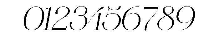 Aire Bold Italic Font OTHER CHARS