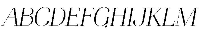 Aire Bold Italic Font UPPERCASE