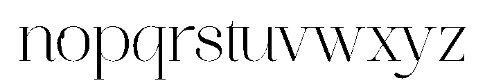 Aire Bold Font LOWERCASE