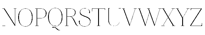 Aire Light Font UPPERCASE