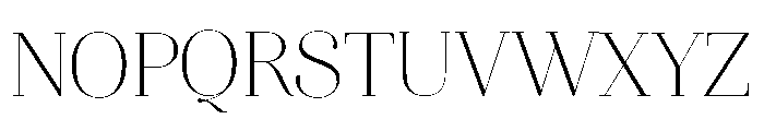 Aire Regular Font UPPERCASE
