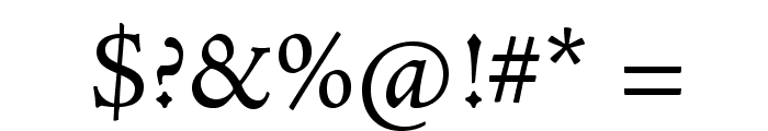 AJensonPro-Regular Font OTHER CHARS