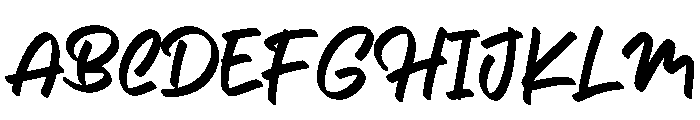 Ajeng Febria Font UPPERCASE