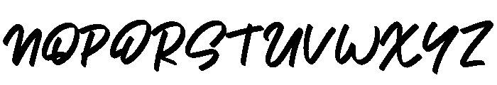 Ajeng Febria Font UPPERCASE