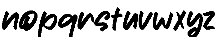 Ajeng Febria Font LOWERCASE