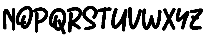 Ajeng Font UPPERCASE