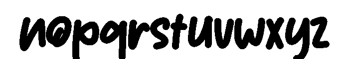 Ajeng Font LOWERCASE