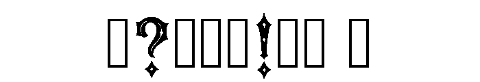 Ajuga Regular Font OTHER CHARS