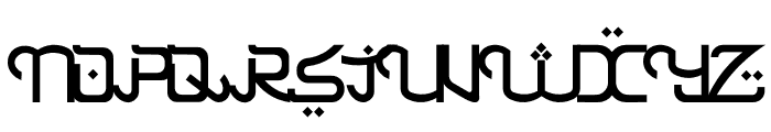 Ajwadh PERSONAL USE ONLY! Font UPPERCASE