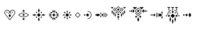 Ajoure Symbols FONT