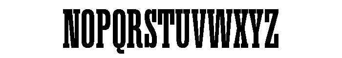 Akhen Std Compressed Bold Font UPPERCASE