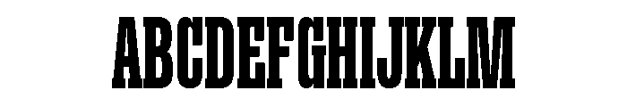 Akhen Std Compressed ExtraBold Font UPPERCASE