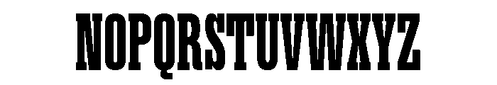 Akhen Std Compressed ExtraBold Font UPPERCASE