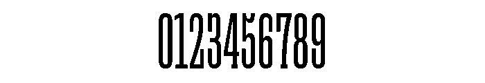 Akhen Std Compressed Regular Font OTHER CHARS