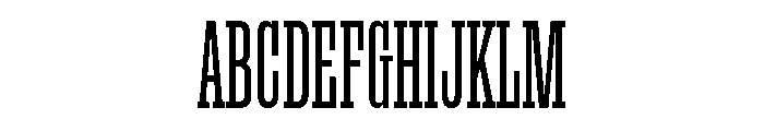 Akhen Std Compressed Regular Font UPPERCASE