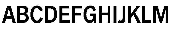 Akzidenz Grotesk Next Medium Condensed Font UPPERCASE