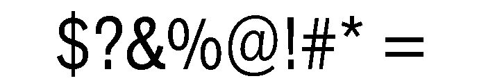 Akzidenz Grotesk Next Regular Condensed Font OTHER CHARS