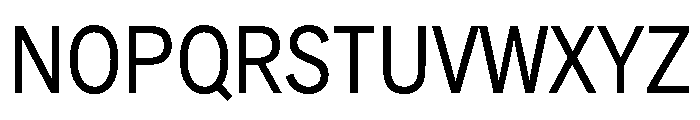 Akzidenz Grotesk Next Regular Condensed Font UPPERCASE