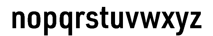 Akzidenz Grotesk Next Semibold Font LOWERCASE