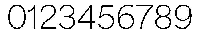 Akzidenz Grotesk Next Thin Font OTHER CHARS