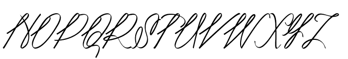 Akir-Italic Font UPPERCASE