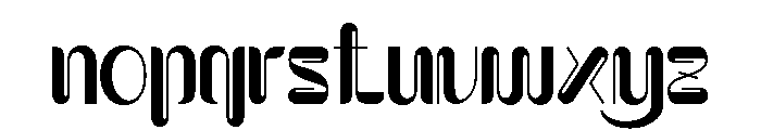 AKSARAJATI-Regular Font LOWERCASE
