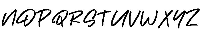 Akamuni Font UPPERCASE