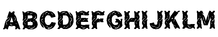 Akira Regular Font UPPERCASE