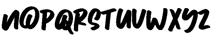 Akit Font UPPERCASE