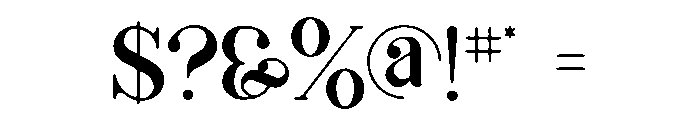 AkrasiaVP Organic Font OTHER CHARS