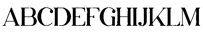 AkrasiaVP Organic Font UPPERCASE