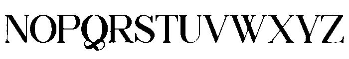 AkrasiaVP Organic Font UPPERCASE