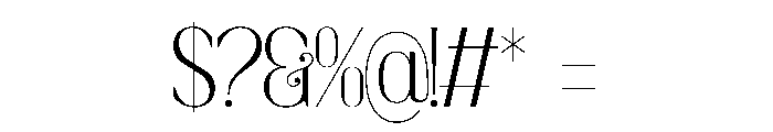 Aksaro Font OTHER CHARS