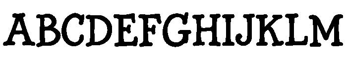 Aky Seasons & Stories Thick Font UPPERCASE