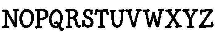 Aky Seasons & Stories Thick Font UPPERCASE