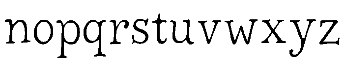 Aky Seasons & Stories X Thin Font LOWERCASE