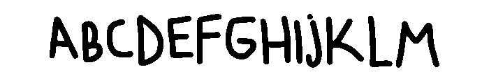 akthar Font UPPERCASE