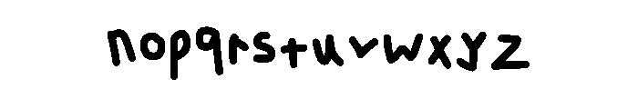 akthar Font LOWERCASE