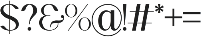 Akeila otf (400) Font OTHER CHARS