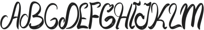 Akhilona ttf (400) Font UPPERCASE