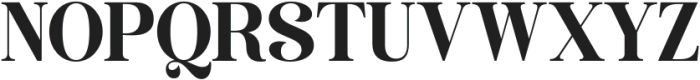 Akiho Faranea Bold otf (700) Font UPPERCASE