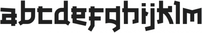 Akisa Regular ttf (400) Font LOWERCASE