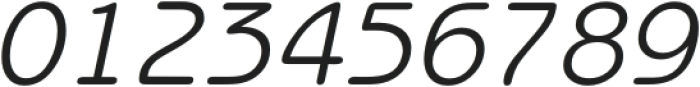 Akita Italic otf (400) Font OTHER CHARS