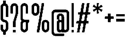 Akrola Regular otf (400) Font OTHER CHARS