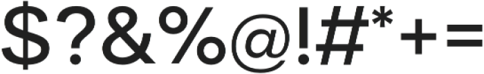 Aksara Medium otf (500) Font OTHER CHARS