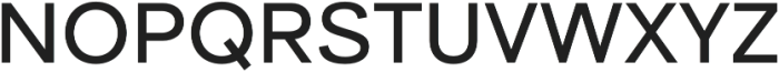 Aksara Medium otf (500) Font UPPERCASE